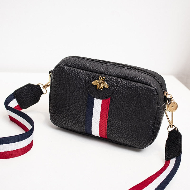 Mini Portable Single-shoulder Bag Female Casual Rectangle Shape PU Leather Phone Coin Bag new trend Handbag Crossbody Bag