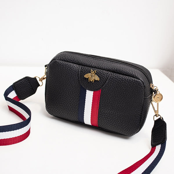Mini Portable Single-shoulder Bag Female Casual Rectangle Shape PU Leather Phone Coin Bag new trend Handbag Crossbody Bag