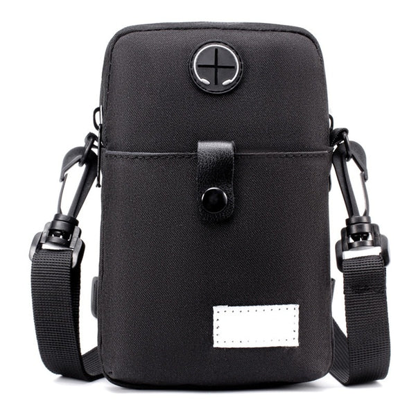 Men's Messenger Bag Crossbody Shoulder Bags Travel Bag Man Purse Small Sling Pack for Work Business