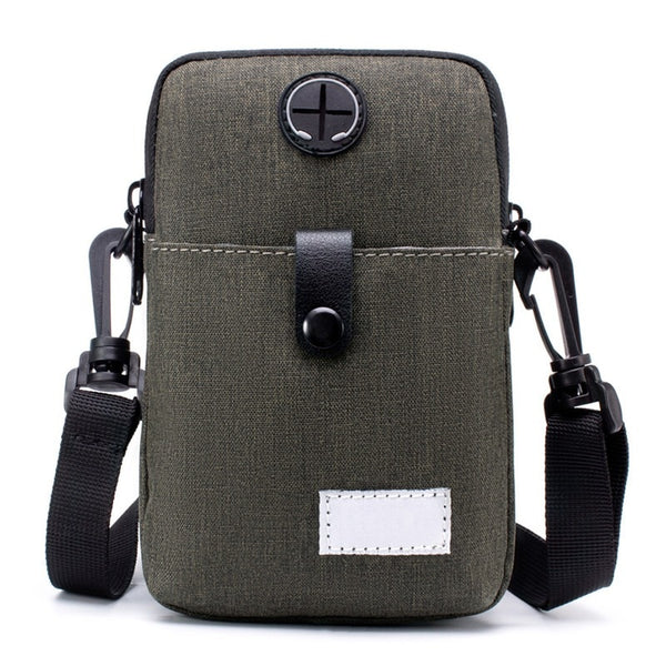 Men's Messenger Bag Crossbody Shoulder Bags Travel Bag Man Purse Small Sling Pack for Work Business